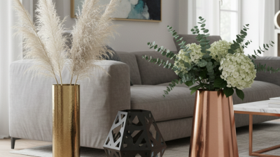 Stylish Metal Floor Vase Ideas to Elevate Your Home Decor Today