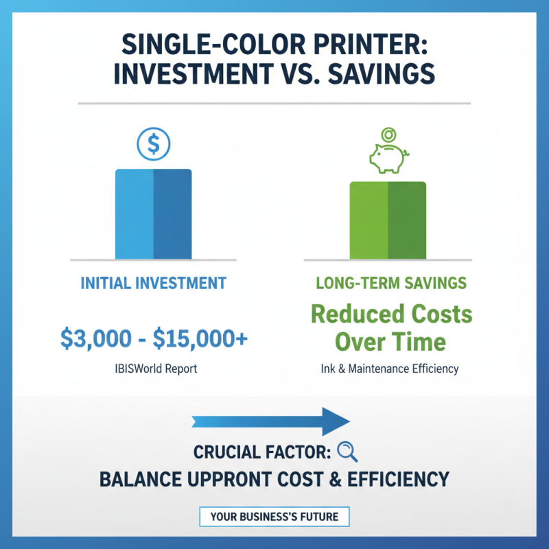 How to Choose the Best Single Color Printing Machine for Your Business Needs