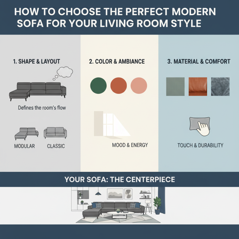 How to Choose the Perfect Modern Sofa for Your Living Room Style