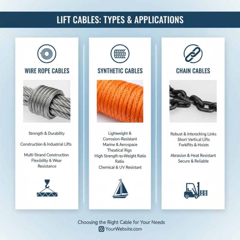 Essential Tips for Choosing the Right Lift Cable for Your Needs