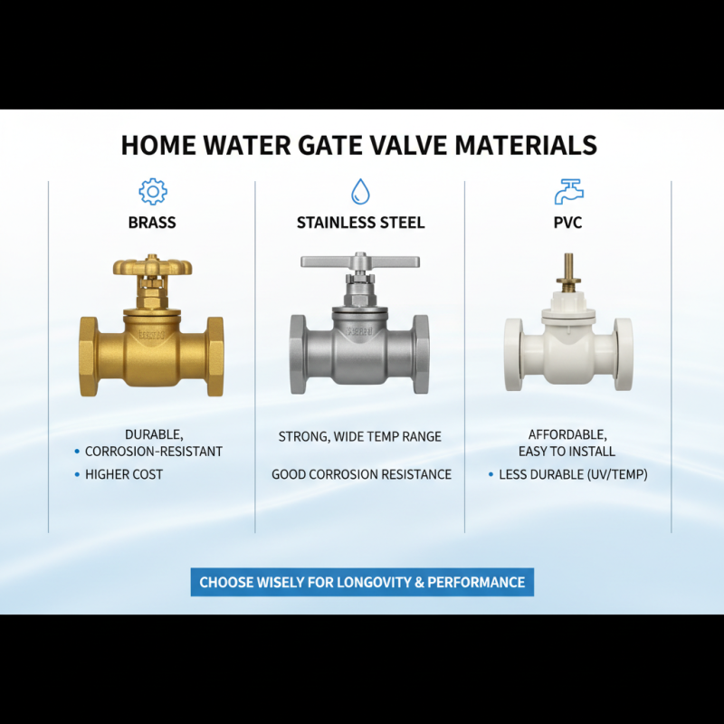 How to Choose the Right Water Gate Valve for Your Home Plumbing System