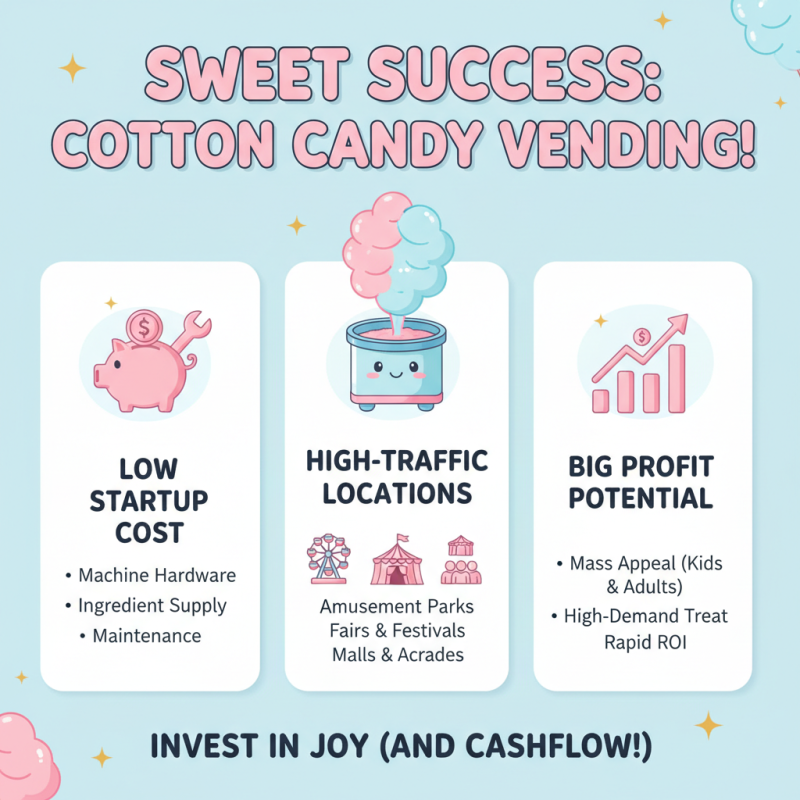 Top 10 Automatic Cotton Candy Vending Machines for Sale You Need to Know