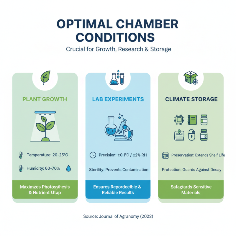 How to Maintain Ideal Chamber Temperature and Humidity for Optimal Results