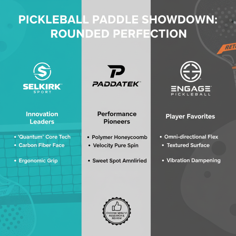 2025 How to Choose Round Pickleball Paddles for Maximum Performance
