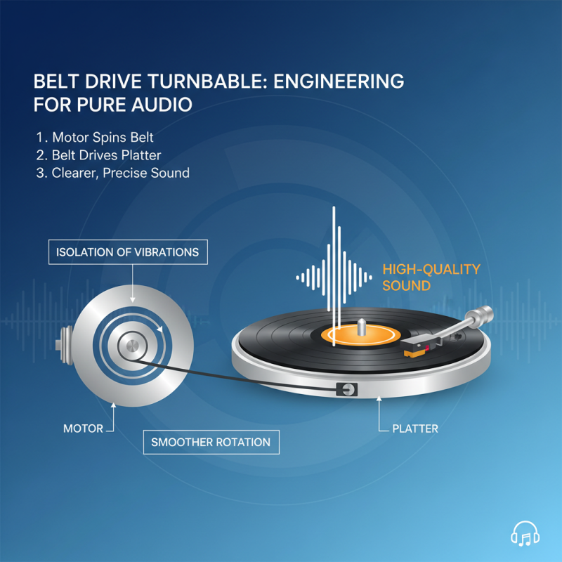 Top Belt Drive Turntables: Key Features, Benefits, and Buying Guide