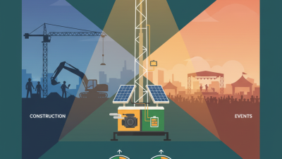 अपने कार्यस्थल की आवश्यकताओं के लिए सही हाइब्रिड लाइट टावर का चुनाव कैसे करें