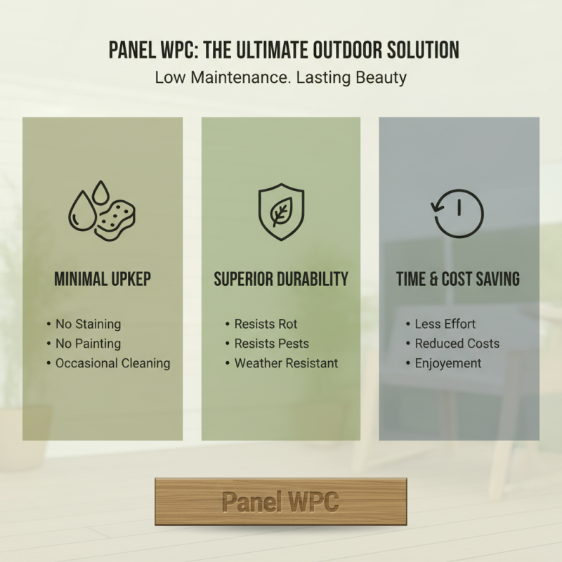 Top Benefits of Using Panel WPC for Your Outdoor Projects