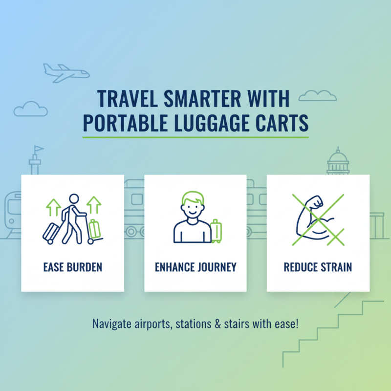 How to Choose the Best Portable Luggage Carts for Travel Convenience