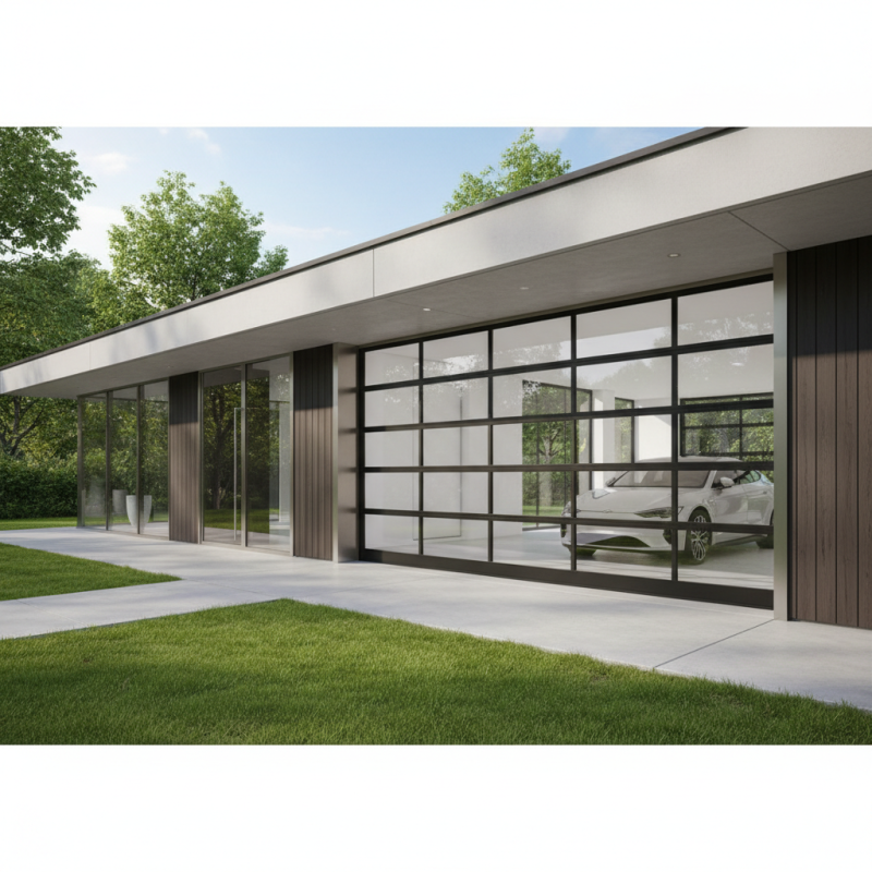 What is a Transparent Sectional Door and How Does It Benefit Your Space