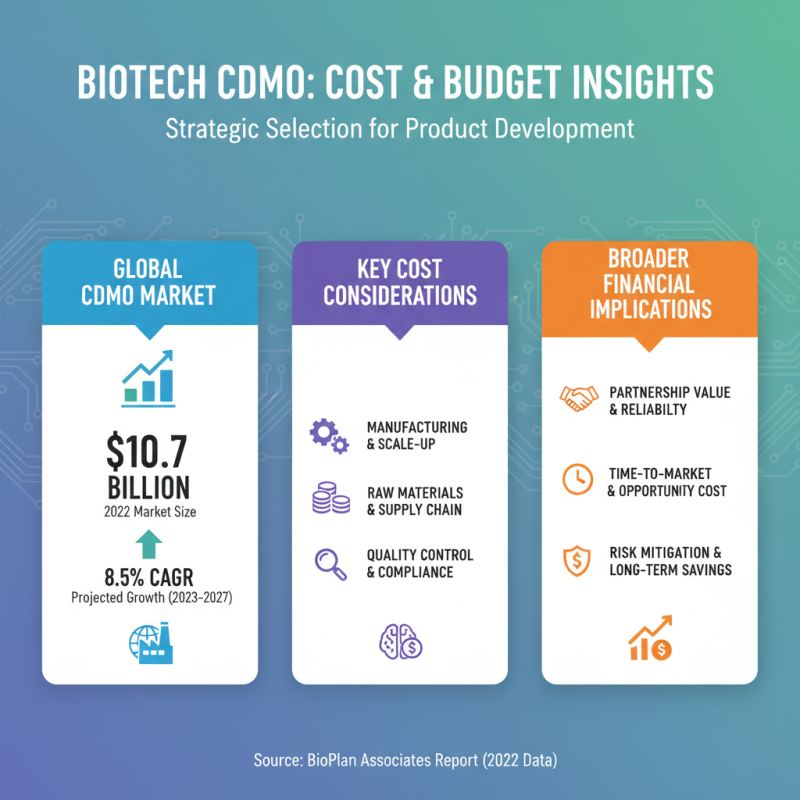 How to Choose the Right Biotech CDMO for Your Product Development Needs