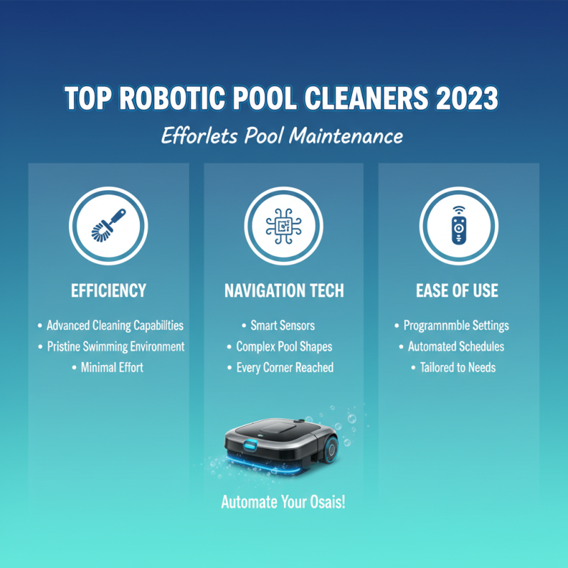 The 5 Best Robotic Pool Cleaners in 2023: Efficient Cleaning Made Easy