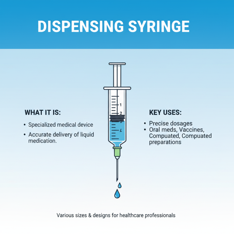 What is a Dispensing Syringe and How is it Used in Medical Settings