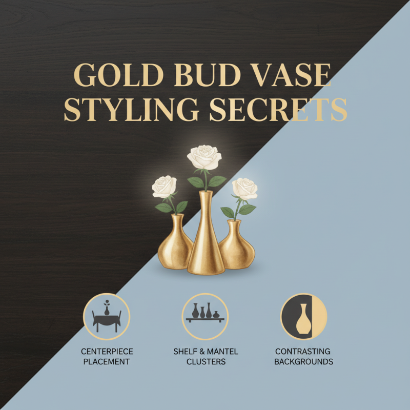What are Gold Bud Vases? Discover Styles, Uses, and Decorating Tips!