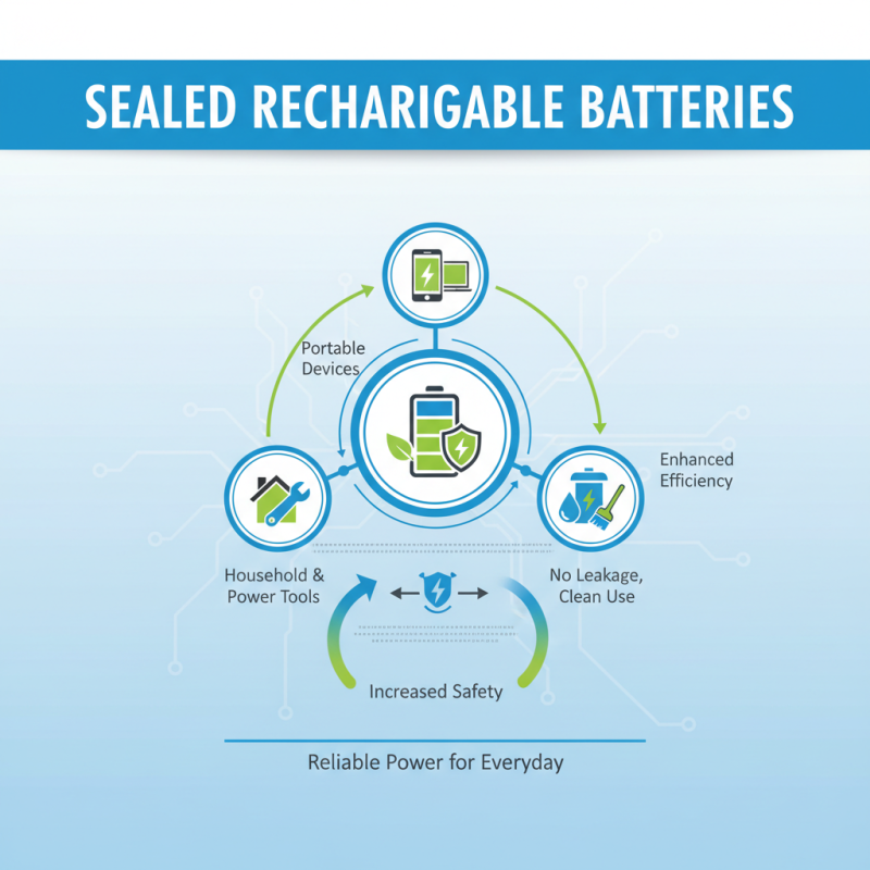 Top Benefits of Sealed Rechargeable Batteries for Everyday Use
