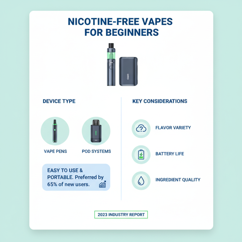 2025 How to Choose the Best Nicotine Free Vape for Beginners
