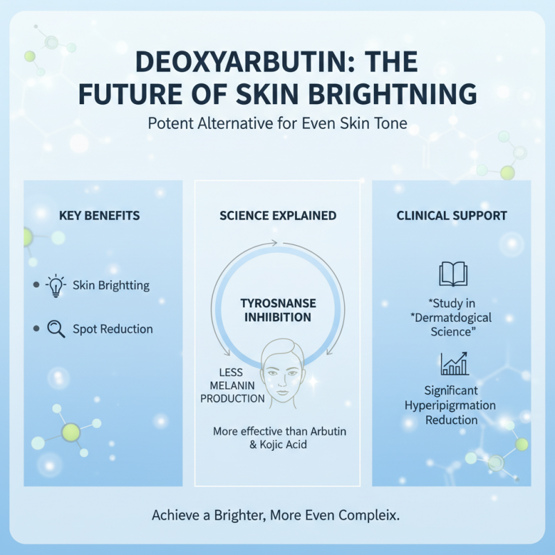 Best Ways to Use Deoxyarbutin for Skin Brightening and Spot Reduction