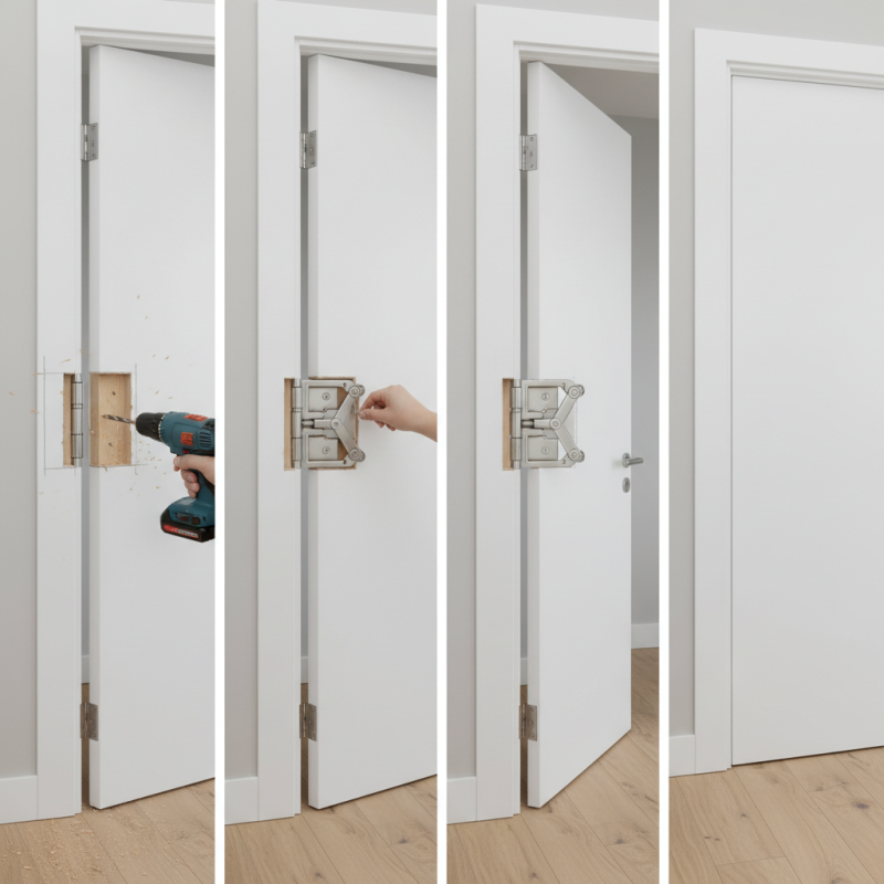 How to Install Concealed Door Hinges for a Seamless Look in Your Home