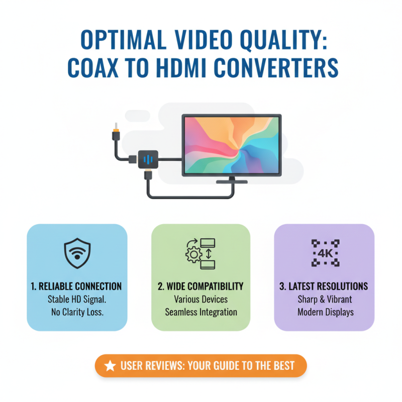 Top 10 Coax To HDMI Converters for the Best Video Quality in 2023