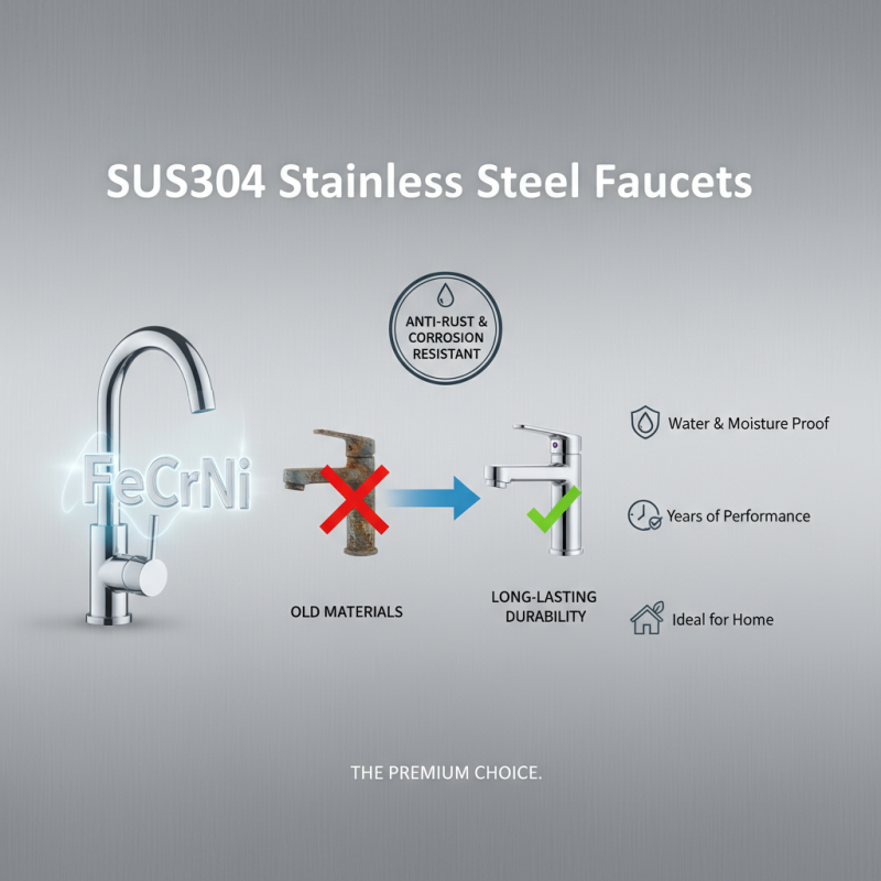 Why Choose SUS304 Stainless Steel Straight Drink Single Cold Faucet for Your Home?