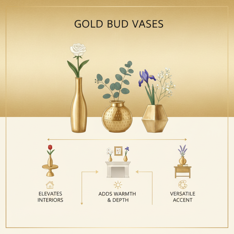 What are Gold Bud Vases? Discover Styles, Uses, and Decorating Tips!