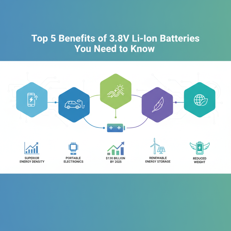 Top 5 Benefits of 3.8V Li-Ion Batteries You Need to Know