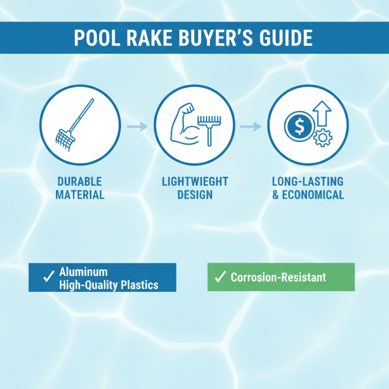 Top 7 Best Pool Rakes to Keep Your Swimming Pool Sparkling Clean