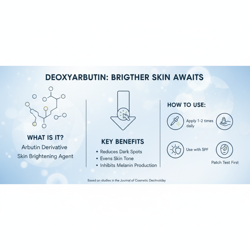 Best Ways to Use Deoxyarbutin for Skin Brightening and Spot Reduction
