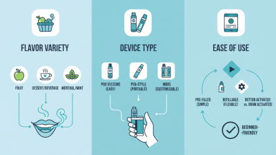 2025 Comment choisir la meilleure cigarette électronique sans nicotine pour débutants