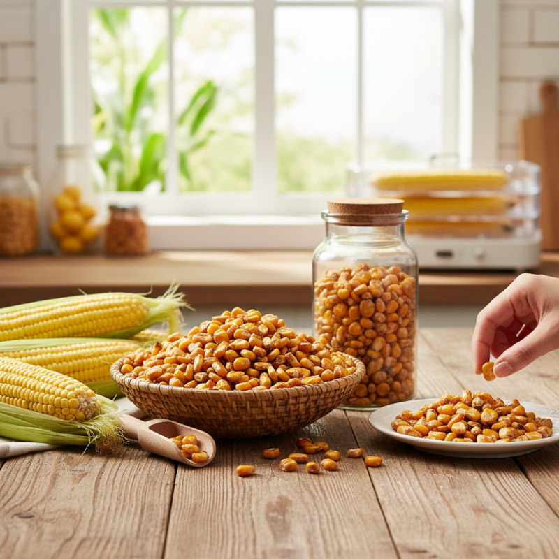How to Make Sweet Dried Corn at Home for Healthy Snacking