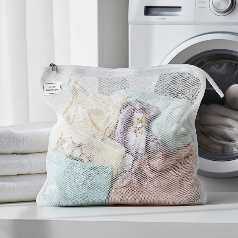 ¿Por qué elegir una Bolsa De Lavado Blanca para cuidar tu ropa delicada?