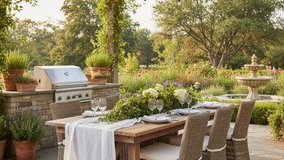 Best Outdoor Dining Table Ideas for Your Patio and Garden Spaces