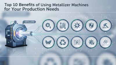 10 principais benefícios de usar máquinas metalizadoras para suas necessidades de produção