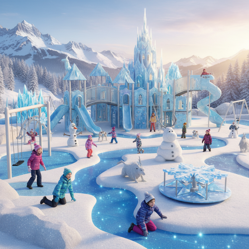 How to Create a Frozen Theme Outdoor Playground for Kids Fun and Adventure