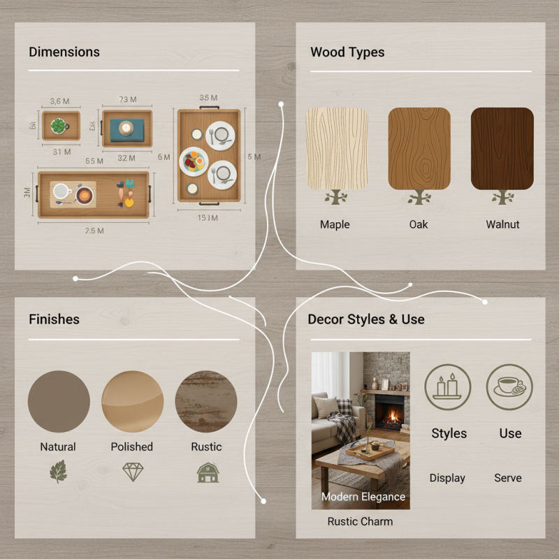 How to Choose the Perfect Rectangle Wood Tray for Your Home Decor