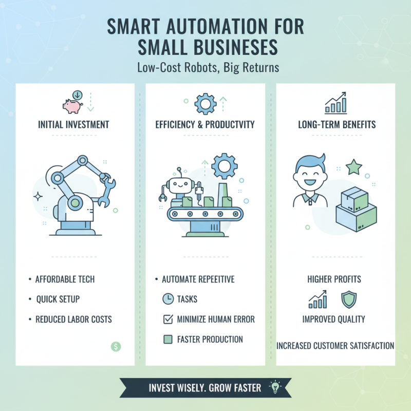 Top Benefits of Low Cost Industrial Robots for Small Businesses