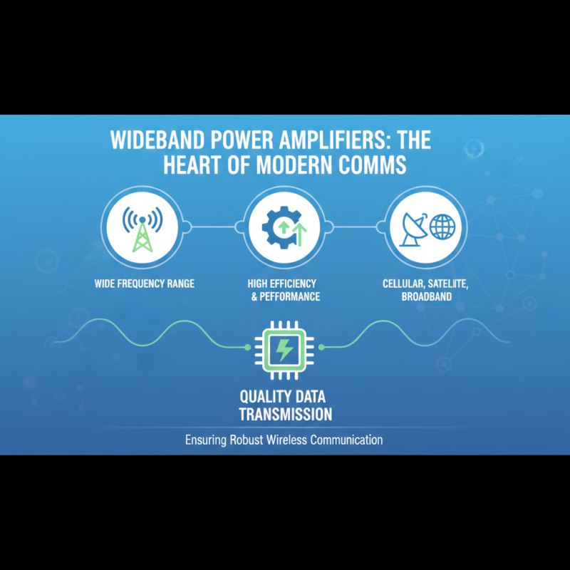 Understanding Wideband Power Amplifiers and Their Key Applications