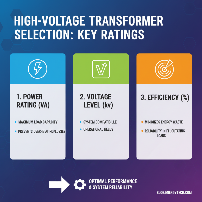How to Choose the Right High Voltage Power Transformers for Your Needs