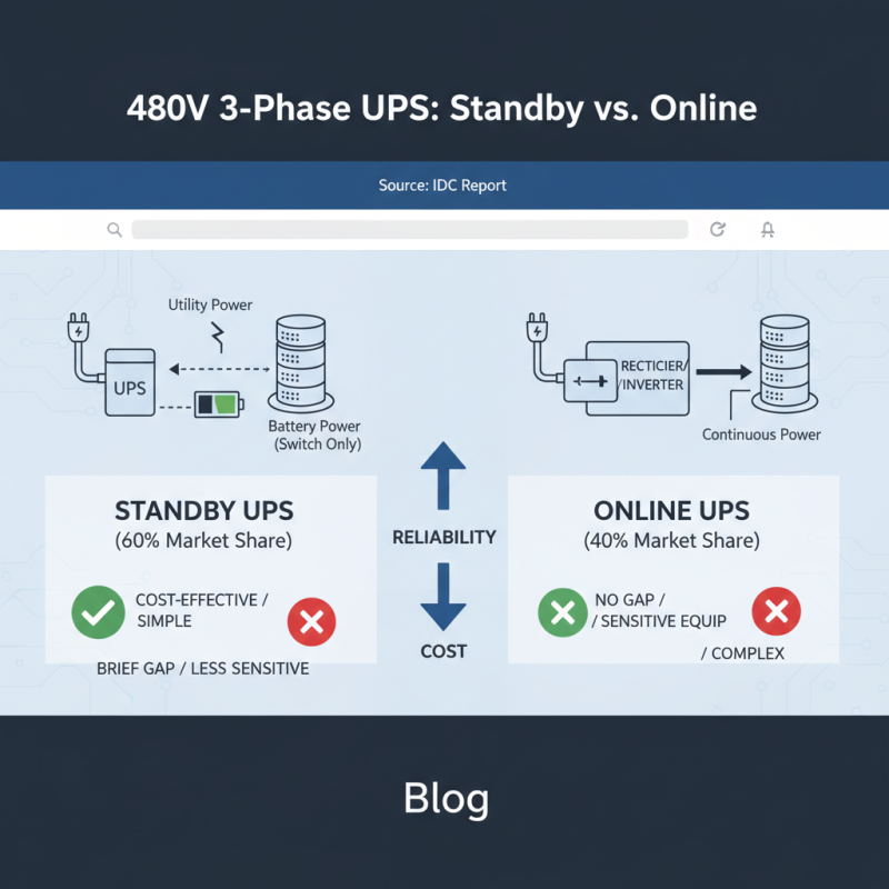 How to Choose the Right 480V 3 Phase UPS for Your Power Needs
