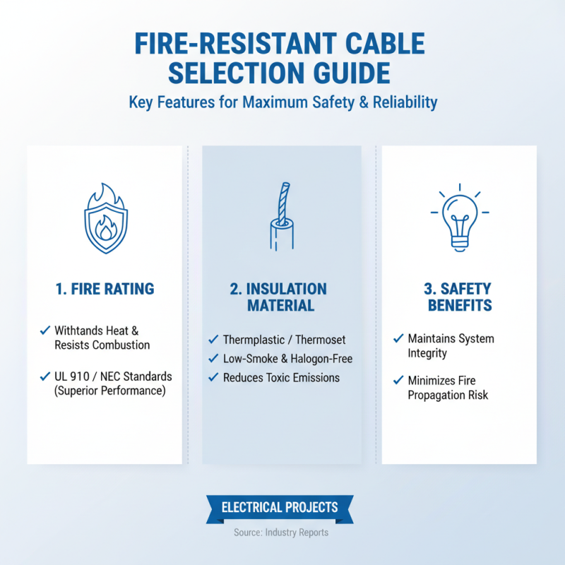 How to Choose the Best Fire Resistant Cable for Your Electrical Projects