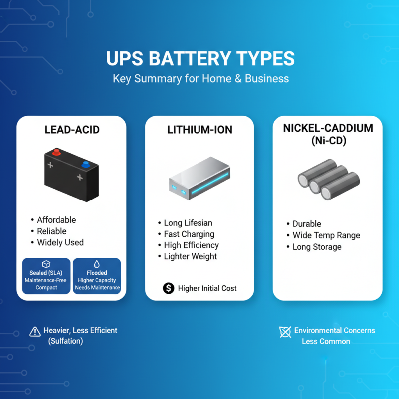How to Choose the Right UPS Battery for Your Home or Business Needs