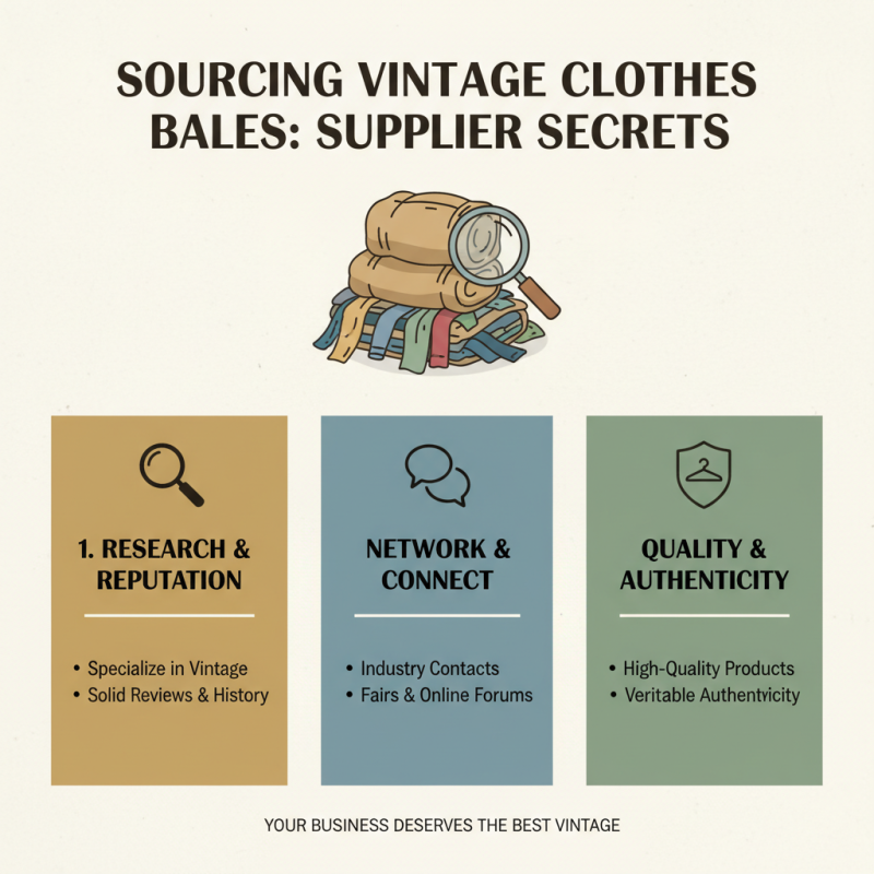 How to Source Quality Mixed Vintage Used Clothes Bales for Your Business