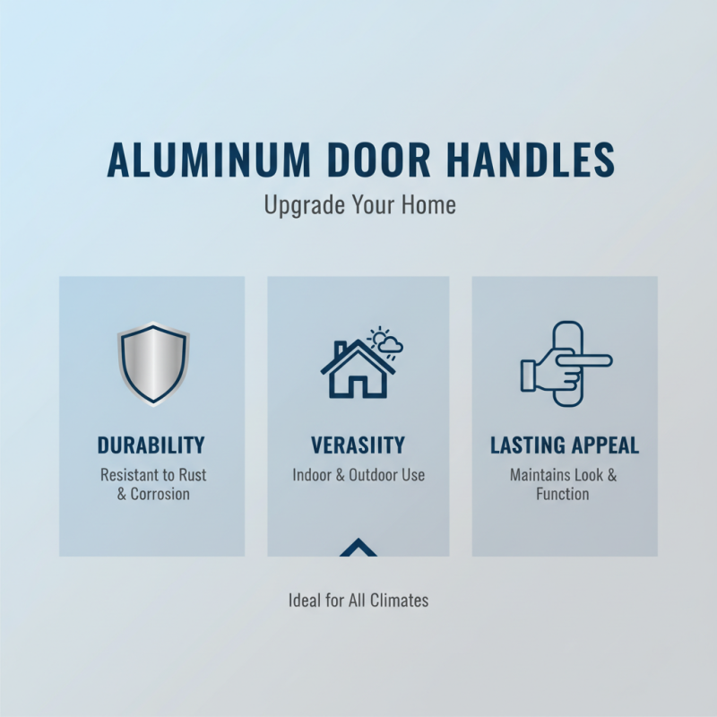 Why Choose Aluminum Door Handles for Your Home? Discover Benefits and Tips!