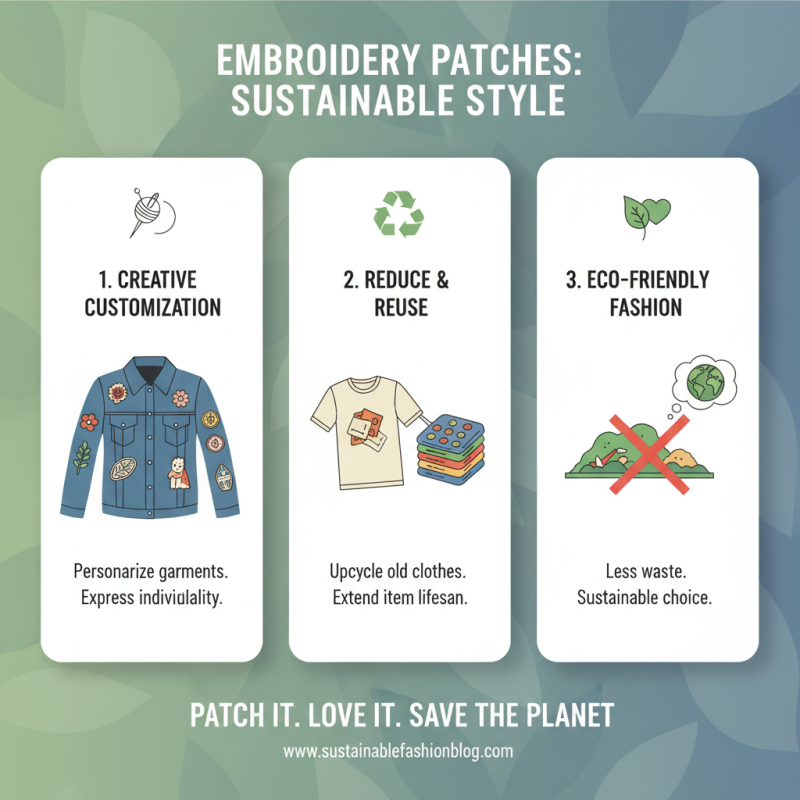 Top 10 Creative Ways to Use Embroidery Patches for Your DIY Projects