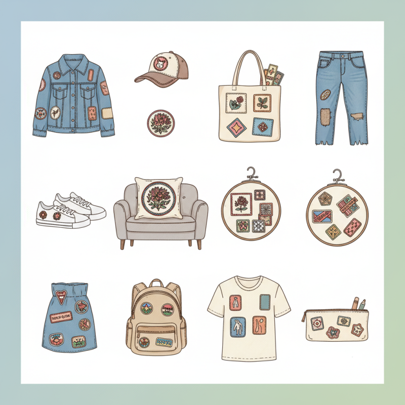 Top 10 Creative Ways to Use Embroidery Patches for Your DIY Projects