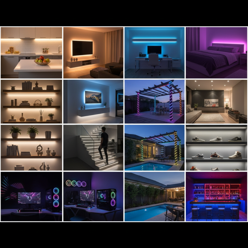 Top 10 Flexible Light Strip Ideas to Transform Your Space for Any Occasion