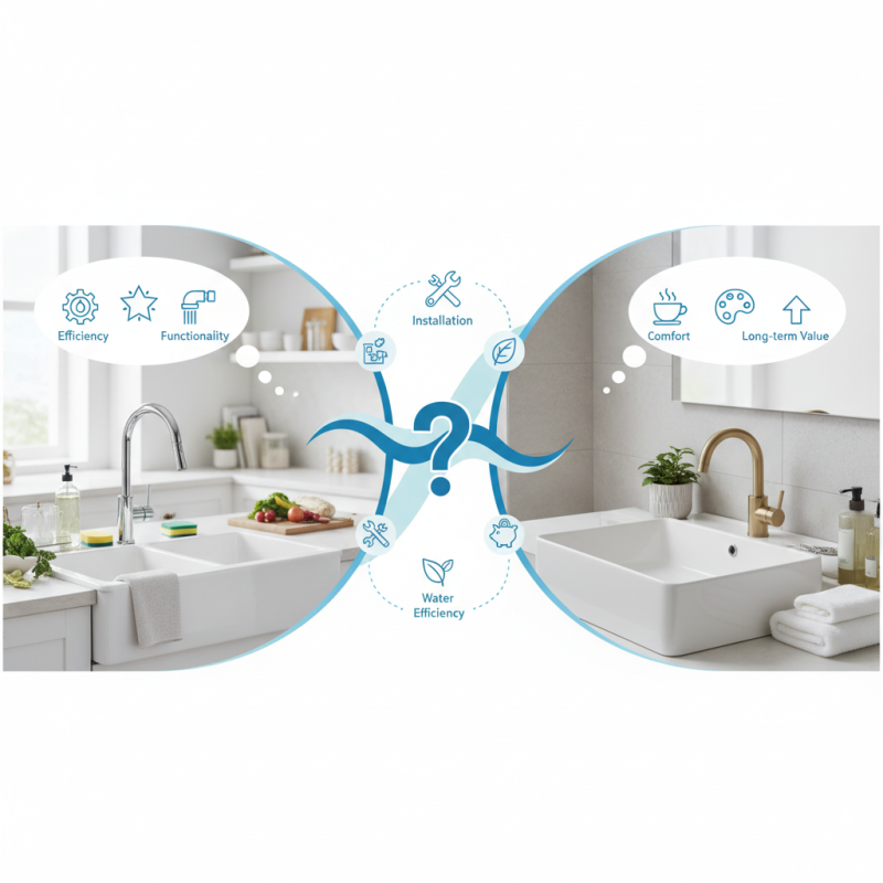 Why You Should Choose the Right Sink Faucet for Your Kitchen and Bathroom