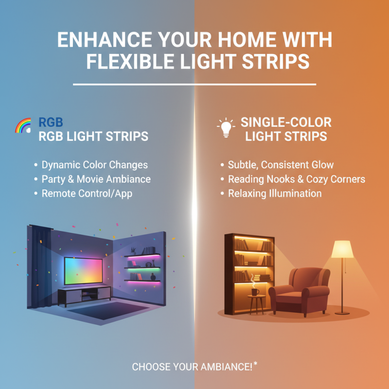 Top 10 Flexible Light Strip Ideas to Transform Your Space for Any Occasion
