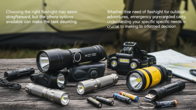 How to Choose the Best Flashlight for Your Needs: A Comprehensive Guide