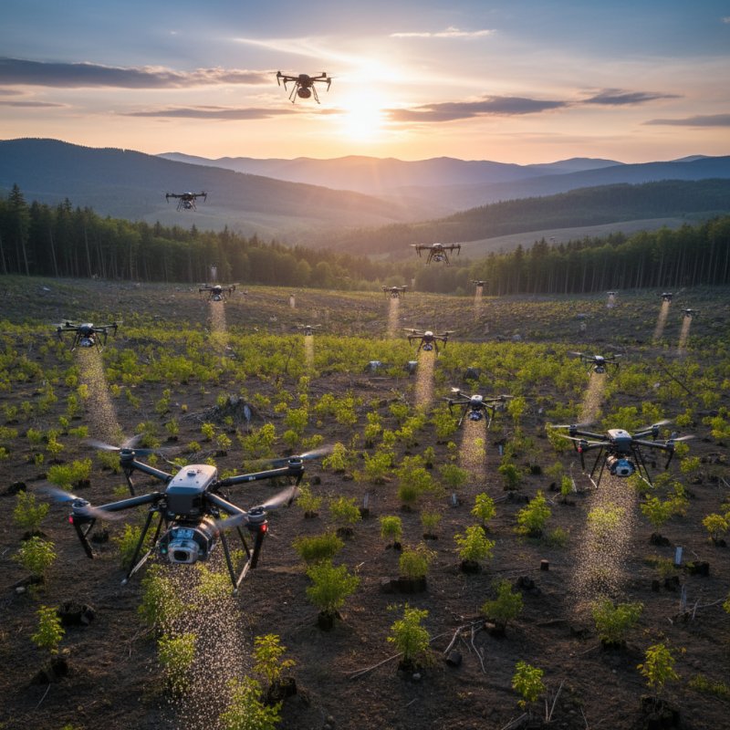 Top 10 Benefits of Reforestation With Drones for a Greener Future
