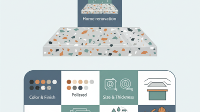 Como escolher a melhor bancada de terrazzo para a reforma da sua casa